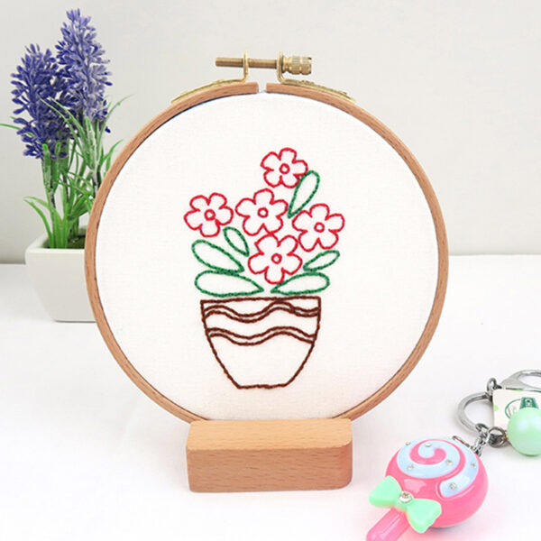 DIY Embroidery Starter Kit, Flower