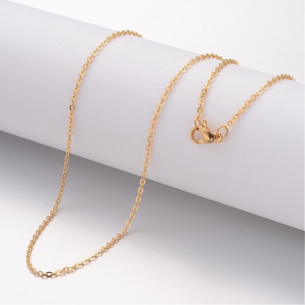 Stainless Steel Chain, Gold