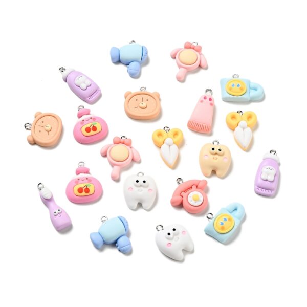 5pcs Mixed Daily Necessities Charm