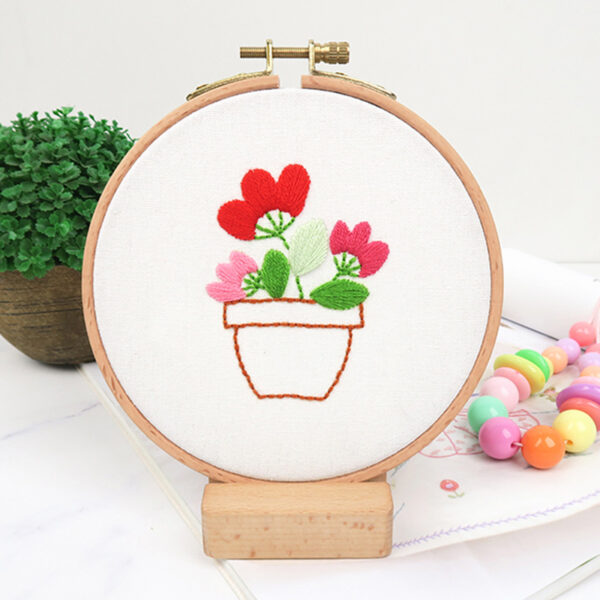 DIY Embroidery Starter Kit, Flower