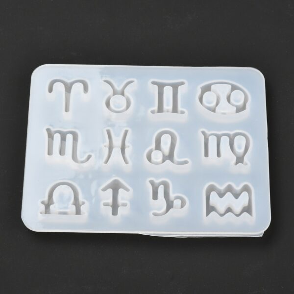 1pc Zodiac Resin Mold