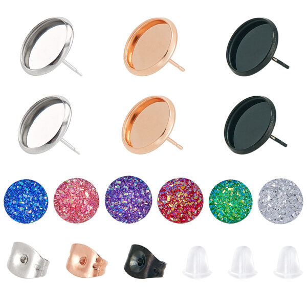 3 Styles DIY Earrings Making Kit