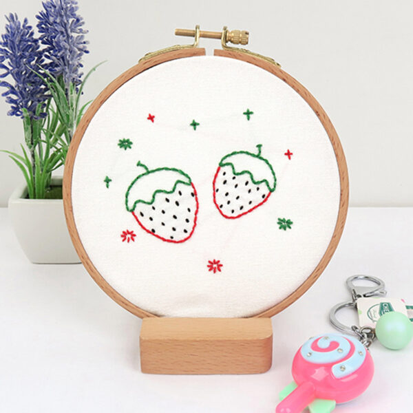 DIY Embroidery Starter Kit, Strawberry