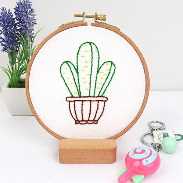 DIY Embroidery Starter Kit, Cactus