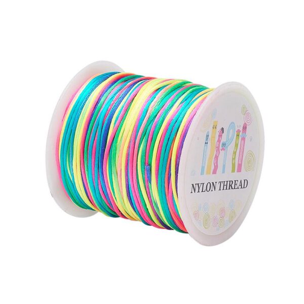 1mm Colourful Rattail Cord