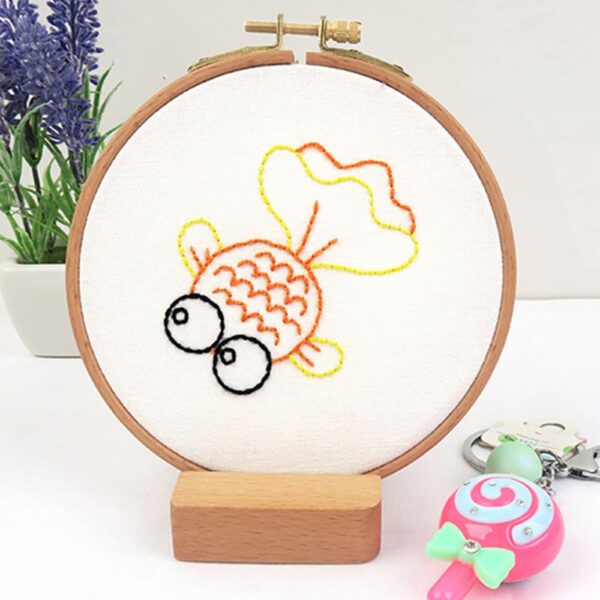 DIY Embroidery Starter Kit, Fish
