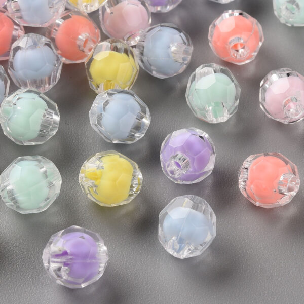 7.5mm Acrylic Beads