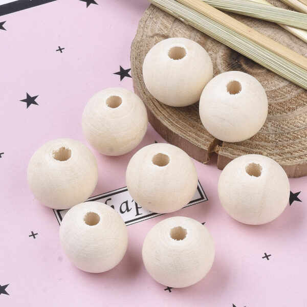 10mm Wooden Beads (30pcs)