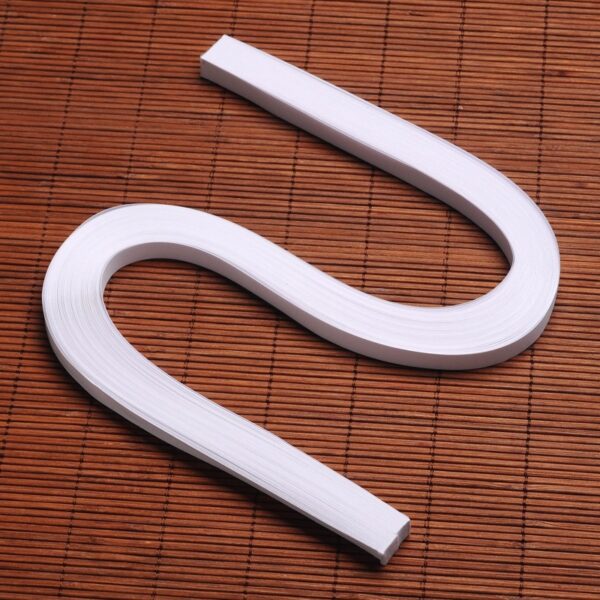 10mm Quilling Paper Strips, White