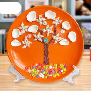 DIY Tree Pattern Shell Conch Disk Paste Painting For Kids